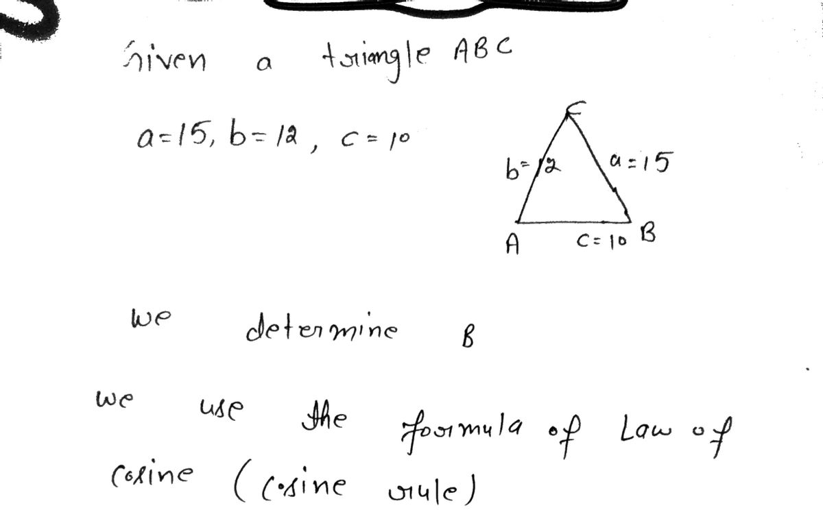 Trigonometry homework question answer, step 1, image 1